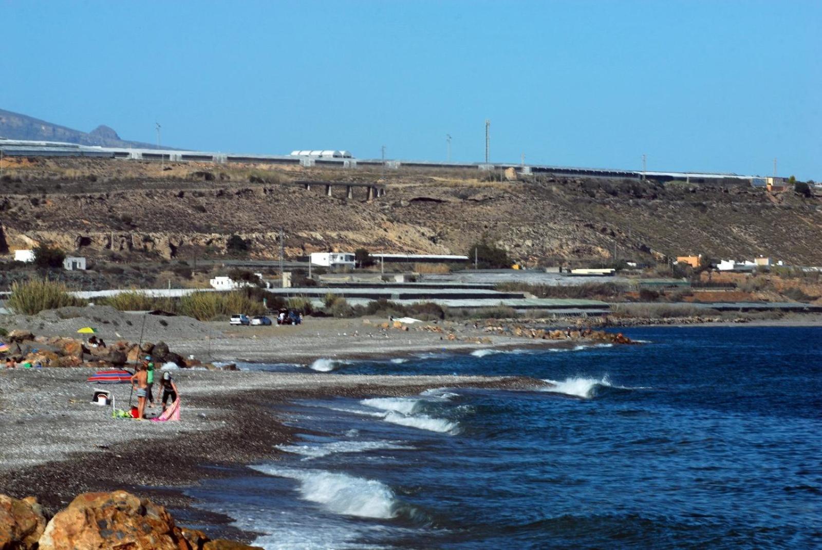 Casa De Sueno En La Playa Villa Адра Екстериор снимка